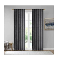 510 Design Colt Room Darkening Velvet Thermal Insulated Curtain Panel Pair