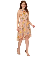 Adrianna Papell Women's Floral-Embroidery Midi Dress