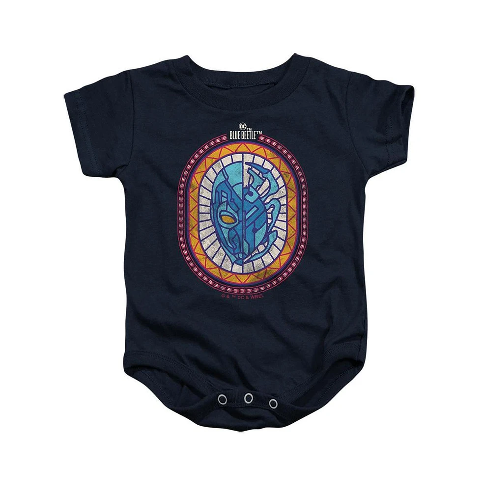 Blue Beetle Baby Girls Baby-Girls Reyes Courage Snapsuit