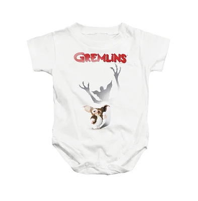 Gremlins Baby Girls Shadow Snapsuit