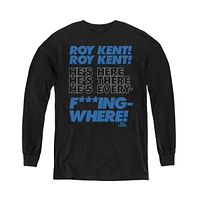 Ted Lasso Boys Youth Roy Kent Chant Long Sleeve Sweatshirt