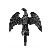 Yescom Black Eagle Flagpole Finial Top Ornament Fit 16Ft/20Ft/25Ft Pole Outdoor Yard