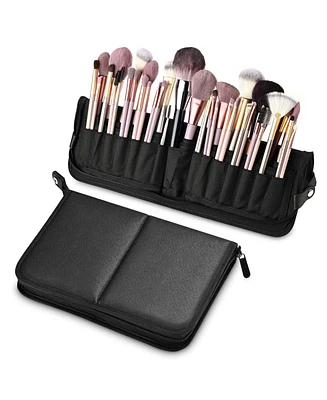 Byootique Makeup Brush Bag Foldable Holder Organizer Portable Travel Artist Case