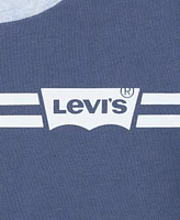 Levi's Baby Boys Batwing Stripe Tee and Cargo Shorts Set