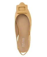 Kenneth Cole Reaction Womens's Linton Buckle Wedge Flats