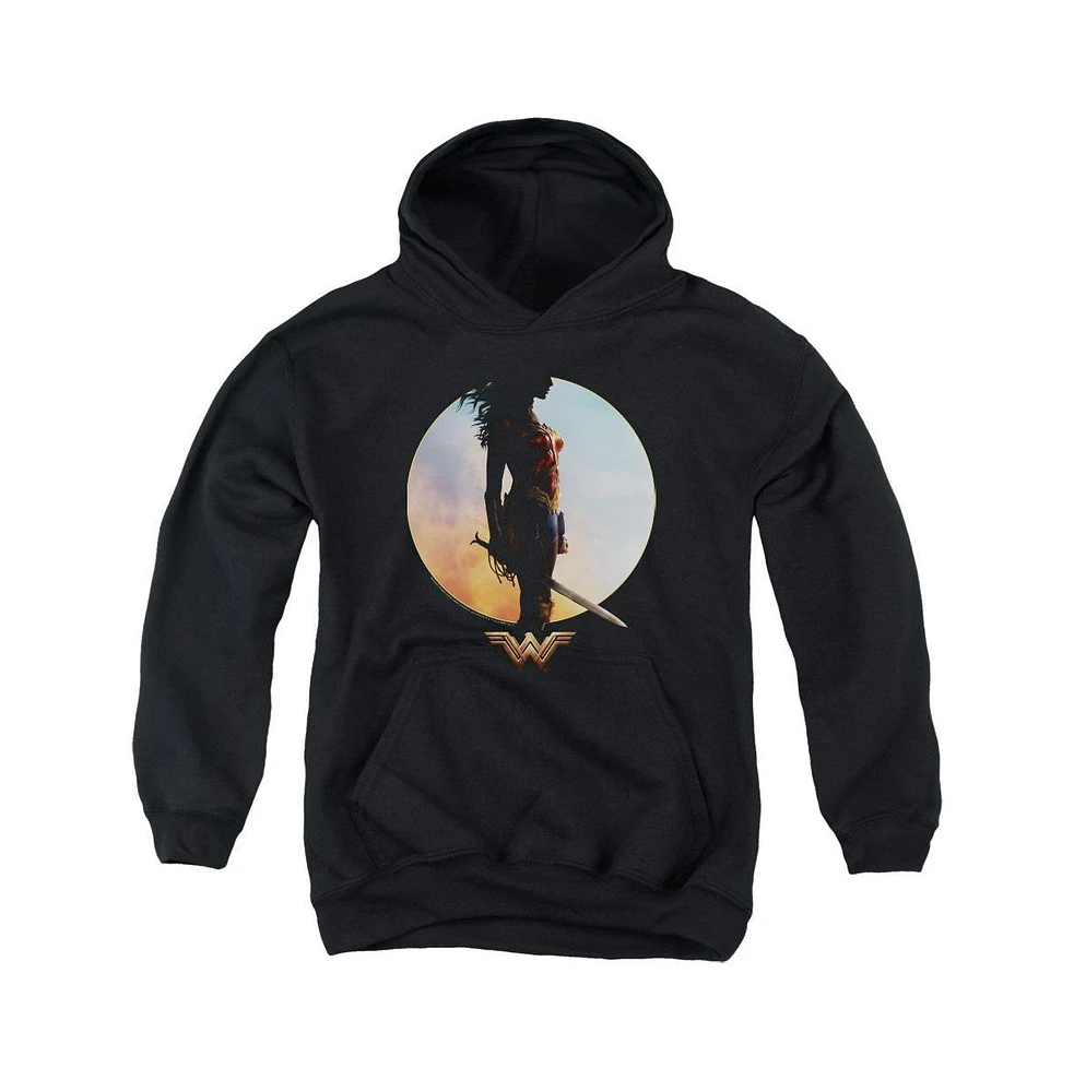 Wonder Woman Boys Movie Youth Wisdom And Pull Over Hoodie / Hooded Sweatshirt