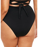 Adore Me Plus Bobbie Swimwear High-Waist Bikini Bottom