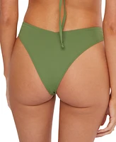 WeWoreWhat Women's Delilah V-Waist Bikini Bottoms