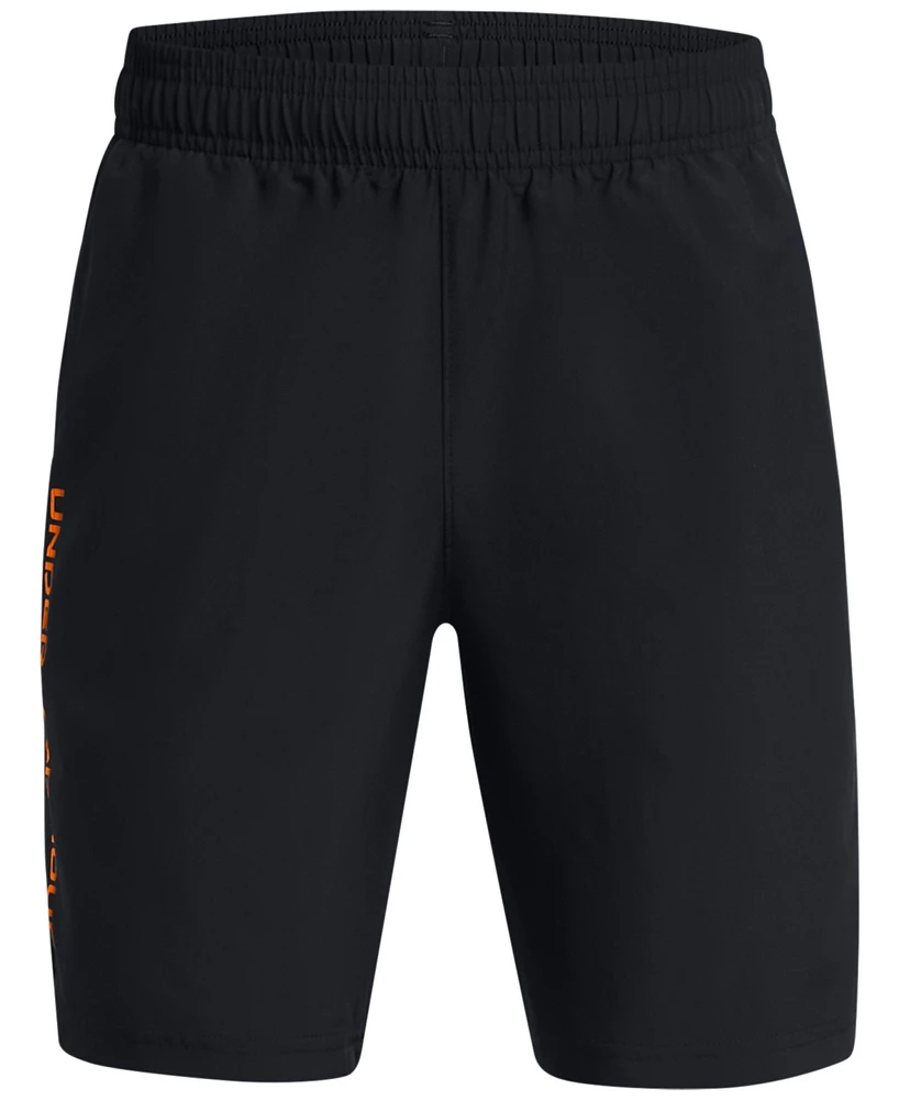 Under Armour Big Boys Woven Wordmark Shorts