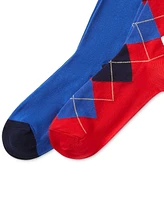 Polo Ralph Lauren Men's Argyle Slack Socks, 2-Pack