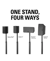 Sanus WSSA2 Adjustable Height Wireless Speaker Stands for Sonos One, Play:1, and Play:3 - Pair