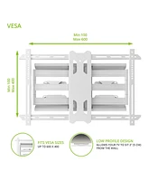 Kanto PDX650 Articulating Full Motion Tv Mount for 37" - 75" Tv