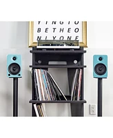 Kanto SP32PL 32" Bookshelf Speaker Stands with Rotating Top Plates and Cable Management – Pair