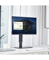 Kanto DTS1000 Universal Desktop Stand with Adjustable Height, Tilt, and Swivel for 17" - 32" Monitors