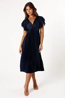 Petal and Pup Women's Nova Flutter Sleeve Midi Dress