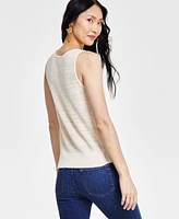 I.n.c. International Concepts Women's Twist-Hem Sweater Tank Top