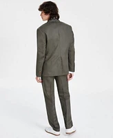 I.N.C. International Concepts Mens Linen Double Breasted Suit Created For Macys