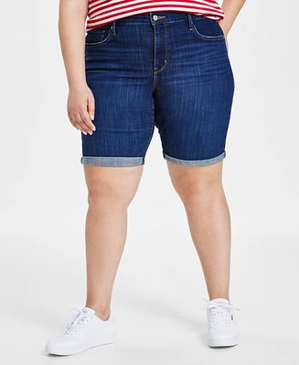 Levi's Trendy Plus Classic Bermuda Shorts