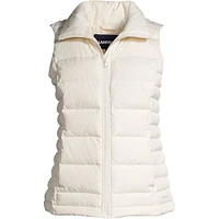 Lands' End Plus Size Down Puffer Vest