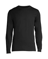 Lands' End Men's School Uniform Long Sleeve Essential T-shirt