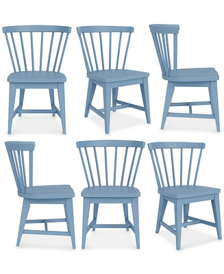 Catriona 6 Pc. Wood Side Chair Set