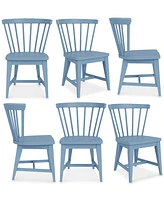 Catriona 6 Pc. Wood Side Chair Set