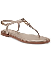 Coach Women's Jessica Sculpted "C" Ankle-Strap Thong Sandals