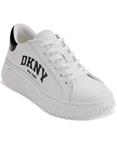 Dkny Women's Leon Lace-Up Logo Sneakers