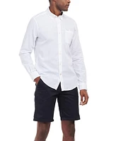 Barbour Men's Nelson Tailored-Fit Solid Button-Down Shirt