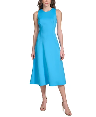 Calvin Klein Women's A-Line Midi Dress