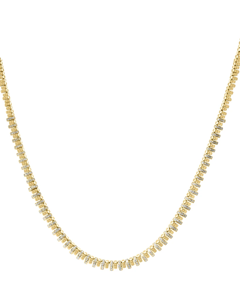 Effy Diamond Link 18-1/2" Tennis Necklace (2 ct. t.w.) in 14k Gold