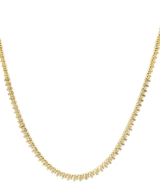 Effy Diamond Link 18-1/2" Tennis Necklace (2 ct. t.w.) in 14k Gold