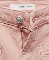 Mango Women's Pocket Detail Flared Jeans