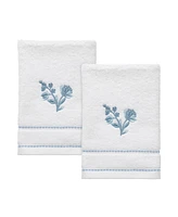 Izod Mystic Floral 2-Pc. Fingertip Towel Set, 11" x 18"