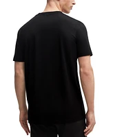 Boss by Hugo Men's Contrast Logo Regular-Fit T-Shirt