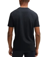 Boss by Hugo Men's Contrast Logo Regular-Fit T-Shirt