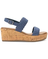 Style & Co Women's Madenaa Woven Platform Wedge Sandals, Created for Macy's
