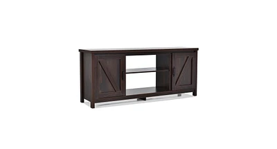 Slickblue 59 Inches Tv Stand Media Console Center with Storage Cabinet