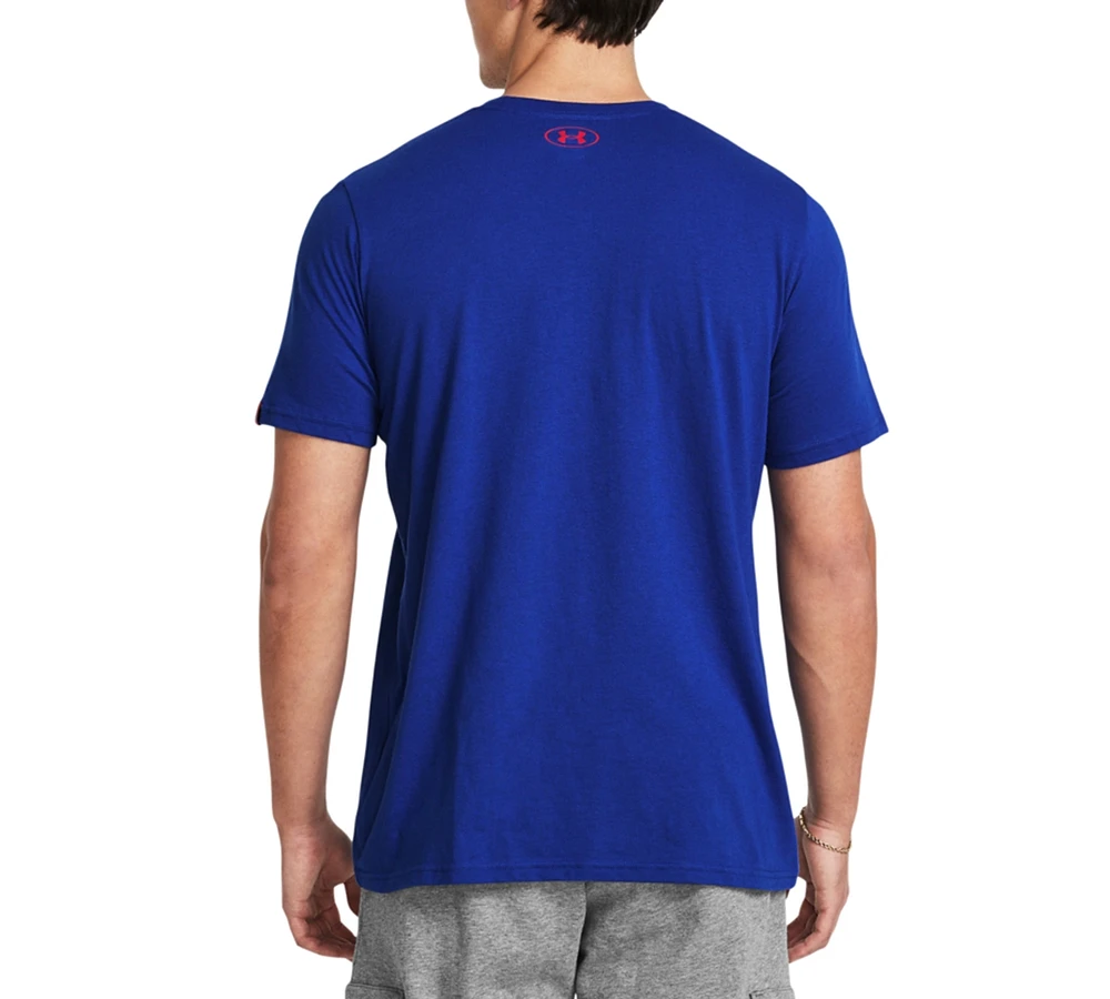 Under Armour Men's Relaxed Fit Freedom Logo Short Sleeve T-Shirt