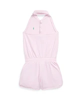 Polo Ralph Lauren Big Girls Stretch Mesh Halter Romper