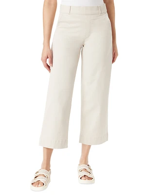 Gloria Vanderbilt Women's Shape-Effect Wide-Leg Cropped Pants