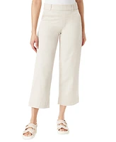 Gloria Vanderbilt Women's Shape-Effect Wide-Leg Cropped Pants