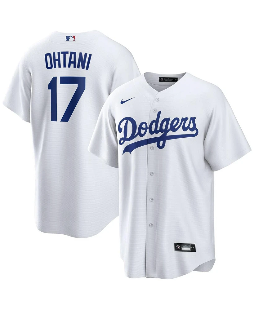 Men's Nike Shohei Ohtani White Los Angeles Dodgers Home Replica Player Jersey