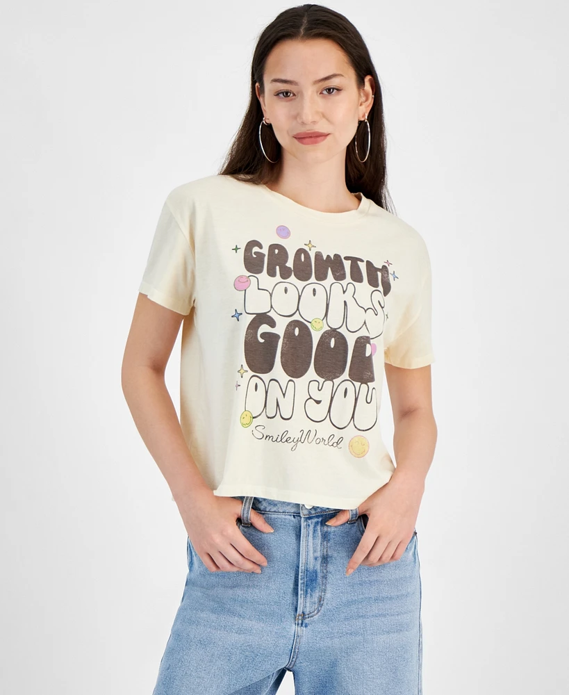 Grayson Threads, The Label Juniors' Growth Graphic-Print Tee