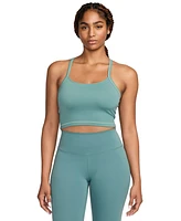 Nike Women's One Fitted Dri-fit Cropped Tank Top