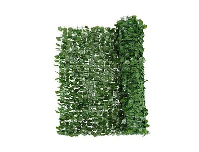 Slickblue Faux Ivy Leaf Decorative Privacy Fence