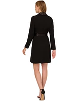 Adrianna Papell Tuxedo Sheath Dress