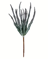 Vickerman 11" Artificial Mixed Green Haworthia Spray. Includes 6 sprays per pack.