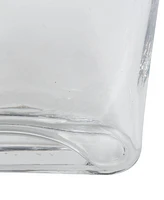 Vickerman 10" Clear Glass Pill Shapped Container