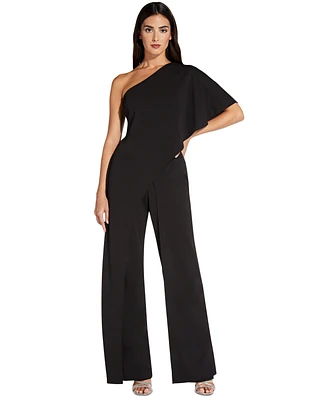 Adrianna Papell One-Shoulder Jumpsuit